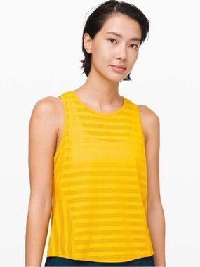 Lululemon Off and Running Tank Honeycomb 8
